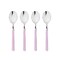 Mepra Fantasia American Coffee Spoon Set - 4 Pcs. - Lilac 10H744426 - alternate 1
