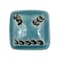 Homeroots Set of Six Teal Square Knob Ceramic Drawer Pull Knobs, 6PK 635761 - alternate 4