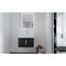 Castello Usa Nile 24-inch Black Vanity Set with White Top and Chrome Handles CB-MC-24BLK-CHR-2053-WH - alternate 7