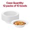 Smarty Had A Party 12 oz Solid White Edge Rim Round Disposable Plastic Soup Bowls 120 Bowls, 120PK 111WH-CASE - alternate 8