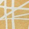Homeroots 8' Gold And Ivory Round Geometric Washable Indoor Outdoor Area Rug 600452 - alternate 5