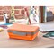 Its Academic Flexi Storage Box with Lid, Collapsible Pencil Case Design for Craft and School Supplies, Orange 23124-OG21-DM - alternate 5