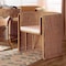 Bali & Pari Carina Natural Rattan Barrel Dining Chair 262-14326-ZORO - alternate 7