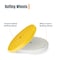 Powertec 8" Buffing Wheels, White Cotton (70 ply) and Yellow Cotton (42 ply), 5/8" Arbor Hole 71645 - alternate 5
