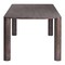 Homeroots 79" Espresso Solid Wood Dining Table 572226 - alternate 1