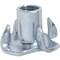 Auveco Tee Nut Zinc 1/4-20 4 Prong, 50PK 24120 - alternate 1