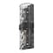 Z-Lite Meridian Matte Black 2 Light Wall Sconce 3053-2SL-MB - alternate 4