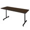 Regency Kobe T-Base Training Seminar Table, 60 in W, 30 in L, Neo Walnut MKTRCT6030NW - alternate 1