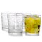 Gibson Home Great Foundations 4-Piece 13 oz. Double Old Fashion Glass Set, Square Pattern 92079.04 - alternate 1