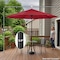 Villacera 9-Foot Outdoor Patio Umbrella, Red 83-OUT5445 - alternate 10