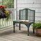 Homeroots 30in Blue Solid Wood Garden Patio Bench 389166 - alternate 5
