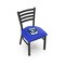 Holland Bar Stool Co BlackLogo Chair, VinylSeat L00418Crghtn - alternate 1