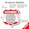 Signmission Restricted Area Shield Sign Customers Du, 18 inch X 18 inch, Plastic Sign, 2PK SHI-P-2PACK-18-458 - alternate 3