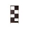 Homeroots 72" Brown Manufactured Wood Geometric Four Tier Etagere Bookcase 490163 - alternate 3