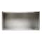 Alfi Brand 24 x 12 Brushed SS Horizontal Sgl Shelf Bath Shower Niche ABN2412-BSS - alternate 4
