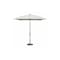 Treasure Garden 7.5 ft Square Patio Umbella, aluminum, fiberglass ribs, outdoor, Natural UM847SQ-09 5404 Natural - alternate 1