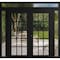 Vdomdoors Front Exterior Prehung Metal-Plastic Double Doors Clear Glass / MANUX 8151 Matte Black / Office Com MANUX8151DEXD-BLK-W14+72+14xH80+16-LH-I - alternate 1