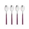 Mepra Fantasia Coffee Spoon Set - 4 Pcs. - Light Mauve 10B744407 - alternate 1