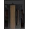 Vdomdoors Steel Door Dekton 0163 Venezia Noce 2 Side and Top Exterior Window Sidelite Entry Door Painted W14+ DEKTON0163EXD-VEN-W14+36+14xH80+16-LH-I - alternate 1