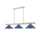 Z-Lite Vanguard Brushed Nickel 3 Light Billiard 3050-3BN-MNB - alternate 1
