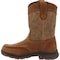 Georgia Youth Pull On Boot, 6 M, Leather, 8 in H, Brown GB00705Y - alternate 6