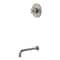 Kingston Brass Single-Handle Pressure Balanced Tub Faucet, Brushed Nickel KB6338BXTO - alternate 1
