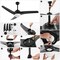 Jonathan Y Sully 52" 1-Light Contemporary Industrial Iron/Plastic Mobile-App/Remote-Controlled 6-Speed Propelle JYL9717D - alternate 12