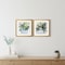 Homeroots Set Of Two Succulent Garden Gold Framed Wall Art, 2PK 649145 - alternate 2
