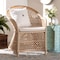 Bali & Pari Casilda Bohemian Natural Braided Rattan Arm Chair 250-13868-ZORO - alternate 8