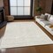 Homeroots 10' X 14' Ivory And Beige Geometric Washable Indoor Outdoor Area Rug 583365 - alternate 7