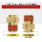 Mytee Products DOT Male Connector Brass Push-Lock Air Brake Fitting 1/4 in Tube OD x 1/4 in NPT (Set of 5pcs) MP-ABF-ST1414 - alternate 5