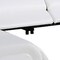 Homeroots White Italian Leather Power Reclining U Shaped Twelve Piece Corner Sectional With Console 632550 - alternate 4