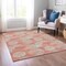 Homeroots 9' X 12' Salmon Ivory And Sky Blue Polka Dot Washable Indoor Outdoor Area Rug 614711 - alternate 4