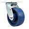 Service Caster 5 Inch Stainless Steel Solid Poly Wheel Swivel Caster with Ball Bearing SCC SCC-SS30S520-SPUB - alternate 1