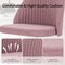 Yssoa Simple Deluxe Armless Office Desk Chair, Modern Cute Swivel Vanity Chair Comfy Home Office Chairs w 3A88HKCHAIROFFICEPNK01 - alternate 4