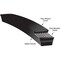 Gates V-Belt, Hi-Power II, C96, C, EPDM, 100 in, 0.88 in Top Width C96 - alternate 2