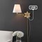 Jonathan Y David 18.5" 1-Light Modern French Country Swing Arm Plug-In or Hardwired Iron LED Star Wall Sconce w JYL6014B - alternate 5