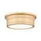 Z-Lite Bentley Modern Gold 1 Light Flush Mount 7702F12-MGLD-LED - alternate 1