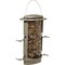 Squirrel-X Squirrel X1 Tan Plastic 4.2 Lb. Capacity Elliptical Tube Bird Feeder 11-SQU-X-1 - alternate 3