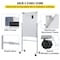 Vevor Mobile Dry Erase Board Magnetic Whiteboard w/ Stand 36" x 24" Double Sided YDMB36X24 - alternate 5