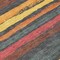 Homeroots 8' Granite Gray Copper And Yellow Round Striped Washable Indoor Outdoor Area Rug 598892 - alternate 5