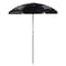 Picnic Time Family Of Brands NCAA TCU Horned Frogs Outdoor Canopy Sunshade Beach Umbrella 5.5' - Small Patio Umbrella 822-00-179-844-0 - alternate 1