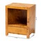 Bali & Pari Camira Modern and Contemporary Natural Light Mappa Real Burl Wood 1-Drawer Nightstand 249-13922-ZORO - alternate 6