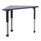 Correll HPL Collaborative Wing Desk, 30 in D X 41 in W X Particleboard AD3041TF-WING-15-09-37 - alternate 1