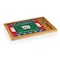 Picnic Time Family Of Brands NFL New York Giants - Football Field - Icon Glass Top Cutting Board & Knife Set 910-00-505-214-2 - alternate 1