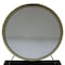 Homeroots 19" Brass Round Metal Framed Freestanding Mirror 485937 - alternate 5