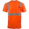 Ironwear Class 2 Hi Vis Flame Retardant Short Sleeve Safety Shirt, Orange, 3X-Large 1805FR-O-3XL - alternate 1
