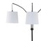Jonathan Y Sylva 72.5" 3-Light Mid-Century Modern Head-Adjustable Iron LED Arc Floor Lamp, Black JYL3080A - alternate 5