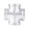 B & K 1-1/4 in. FIP each X 1-1/4 in. D FIP 1-1/4 in. D FIP Galvanized Malleable Iron Cross 501791 - alternate 1