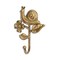 Homeroots 5" Gold Cast Iron Snail Wall Hook 612071 - alternate 5